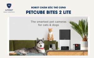 Robot chăm sóc thú cưng: Petcube Bites 2 Lite