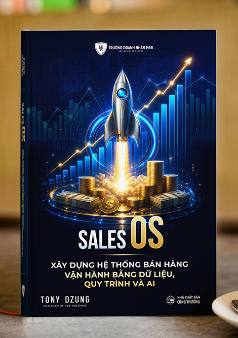 SALES OS – XÂY DỰNG HỆ THỐNG BÁN HÀNG VẬN HÀNH BẰNG DỮ LIỆU, QUY TRÌNH VÀ AI